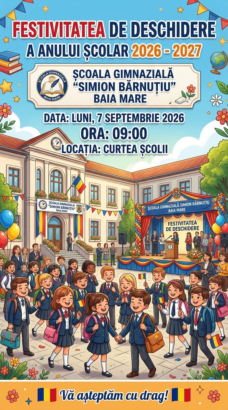 Începutul anului școlar 2026-2027